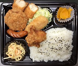 こがねいろ弁当 660円おかず510円