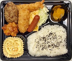 洋風弁当600円調理例