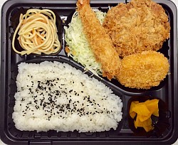 メンチカツ弁当 640円　おかず490円
