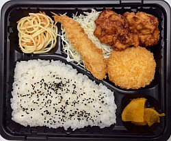 からあげランチ630円おかず480円