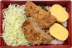 メンチカツ重520円