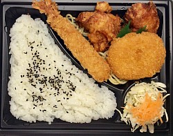 からあげランチ630円おかず480円